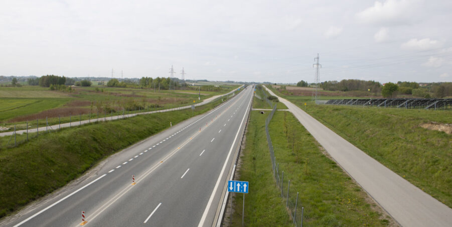 km 452+113 kierunek Rzeszów