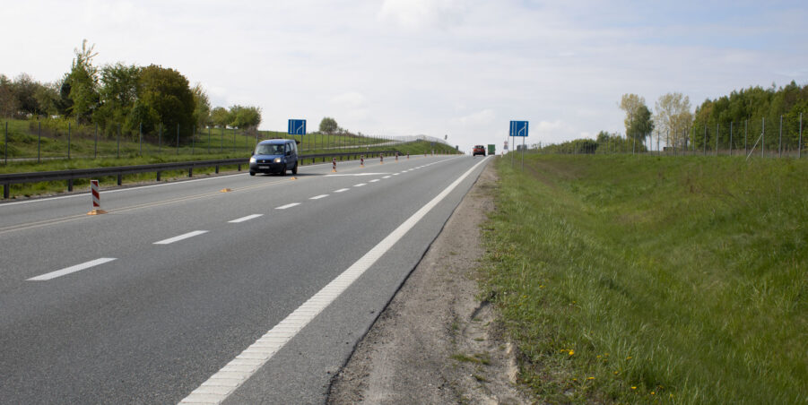 km 456+100 kierunek Rzeszów