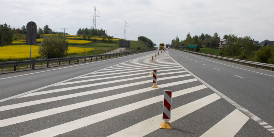 km 461+100 kierunek Rzeszów