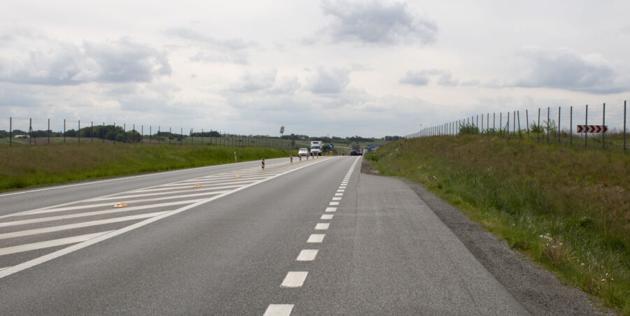 km 452+900 kierunek Rzeszów