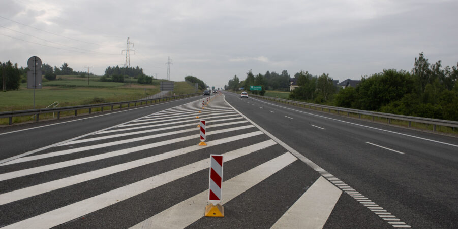 km 461+100 kierunek Rzeszów