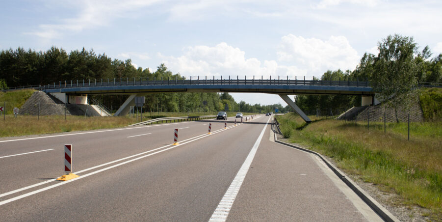 km 463+100 kierunek Rzeszów