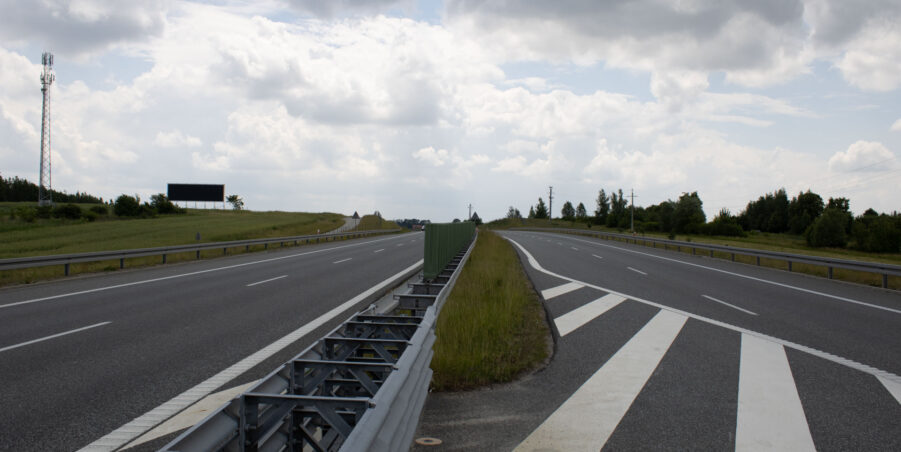 km 460+300 kierunek Rzeszów