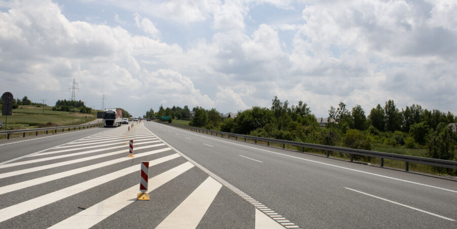 km 461+100 kierunek Rzeszów