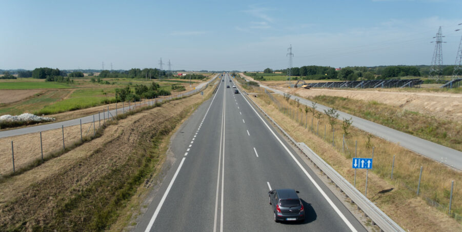 km 452+113 kierunek Rzeszów