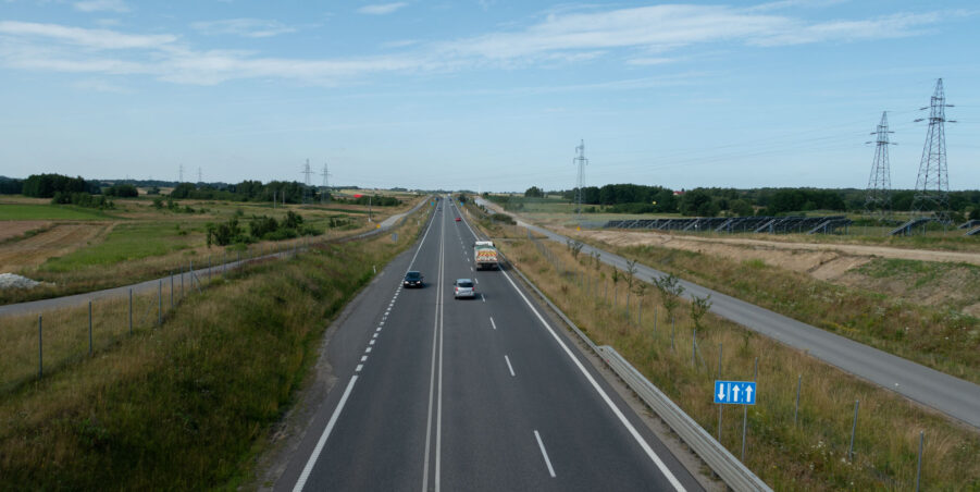 km 452+113 kierunek Rzeszów