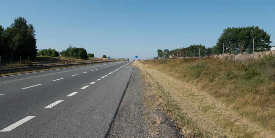 km 456+100 kierunek Rzeszów