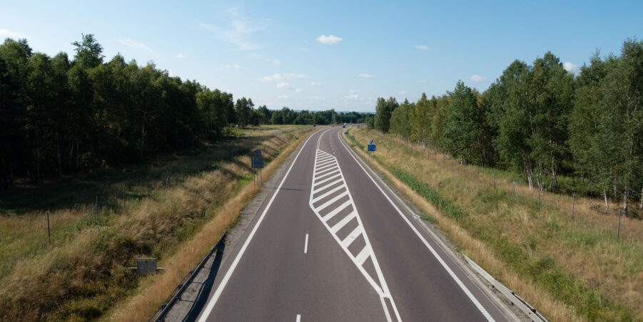 km 463+200 kierunek Rzeszów