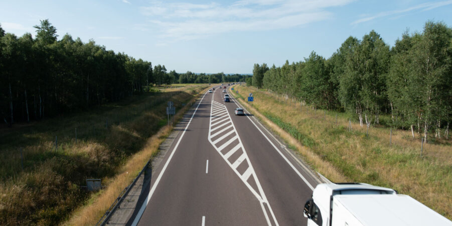 km 463+200 kierunek Rzeszów