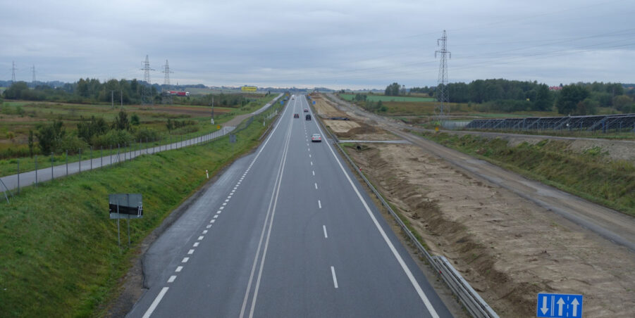 km 452+113 kierunek Rzeszow