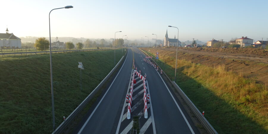 km 455+070 kierunek Rzeszow