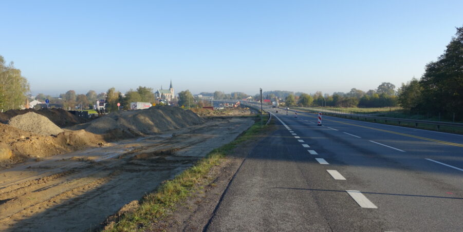 km 456+100 kierunek Rzeszow